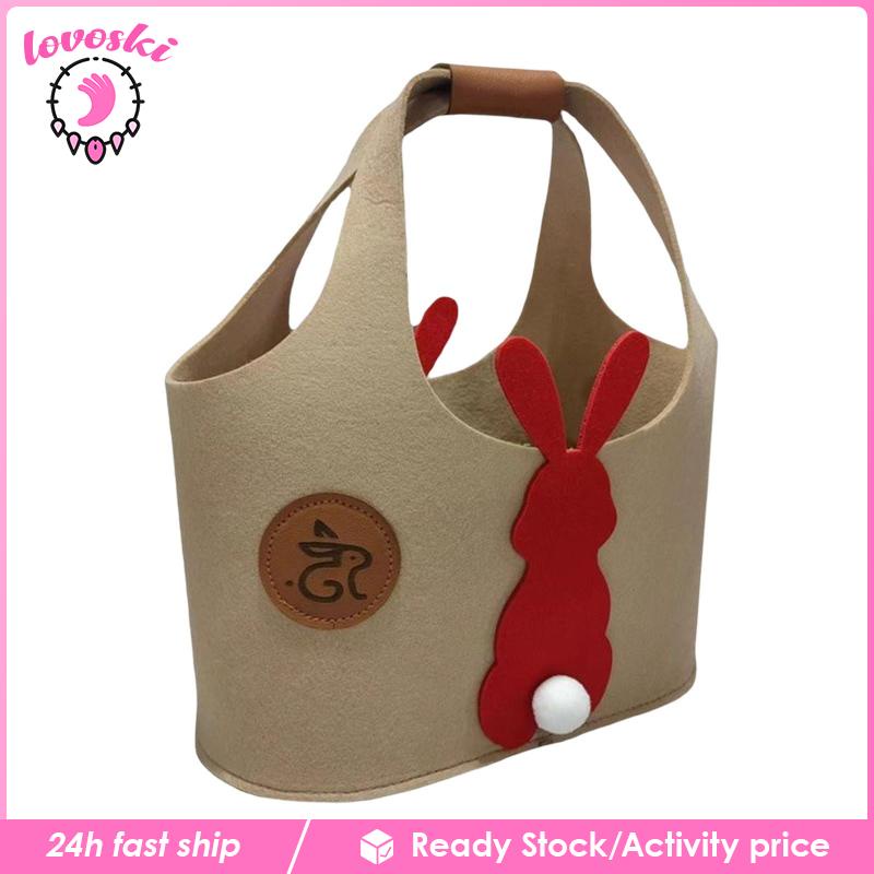 Túi Tote Hình Thỏ Mềm Mại Tiện Dụng Mang Theo Du Lịch / Đi Biển Cho Nữ