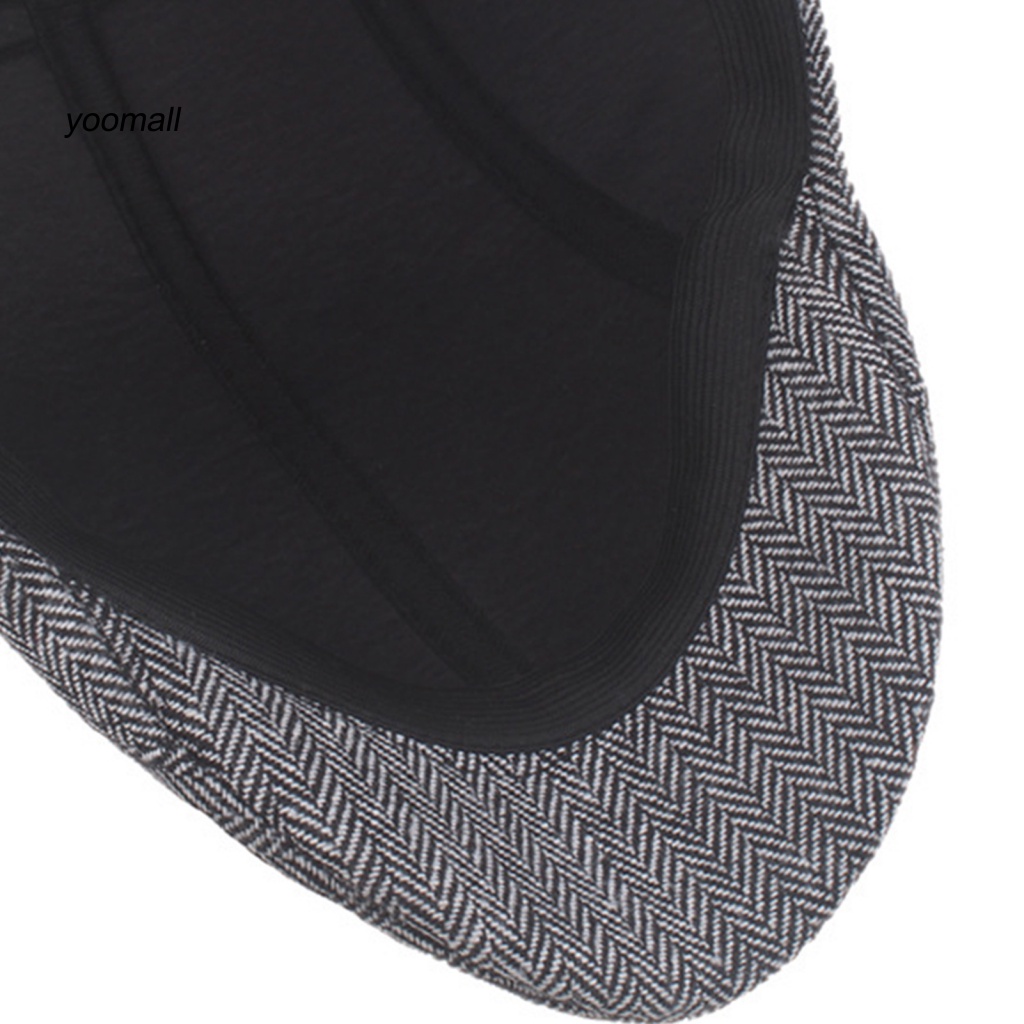 Mũ Phẳng Phong Cách Anh Quốc Cổ Điển Cho Nam