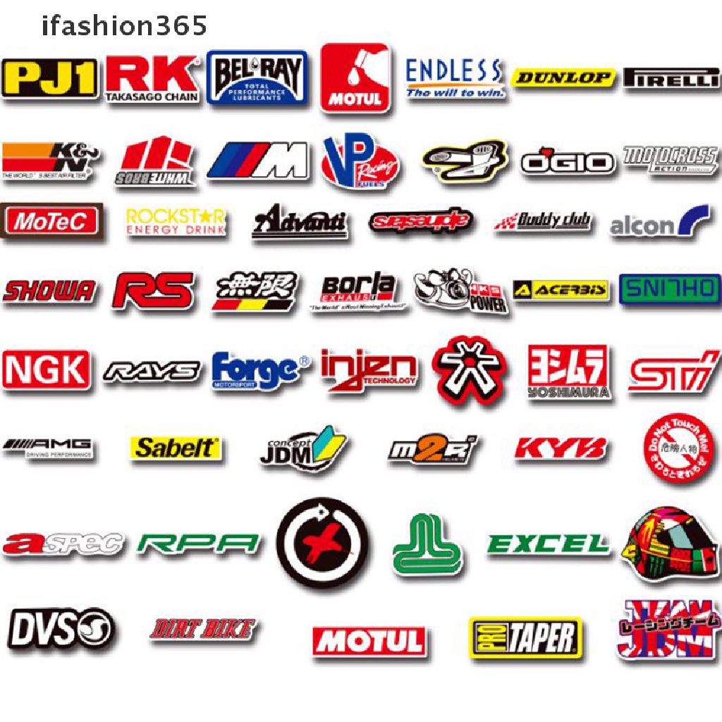 100 Nhãn Dán Graffiti Trang Trí Ván Trượt / Xe Hơi / Xe Máy Thời Trang ifashion365