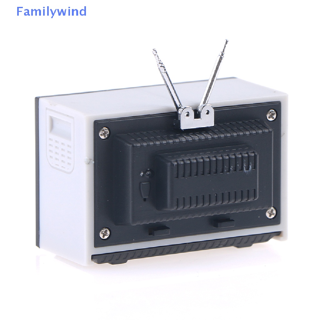 Familywind &gt; Đồ Chơi Mô Hình TV Mini Phong Cách retro Trang Trí Nhà Búp Bê