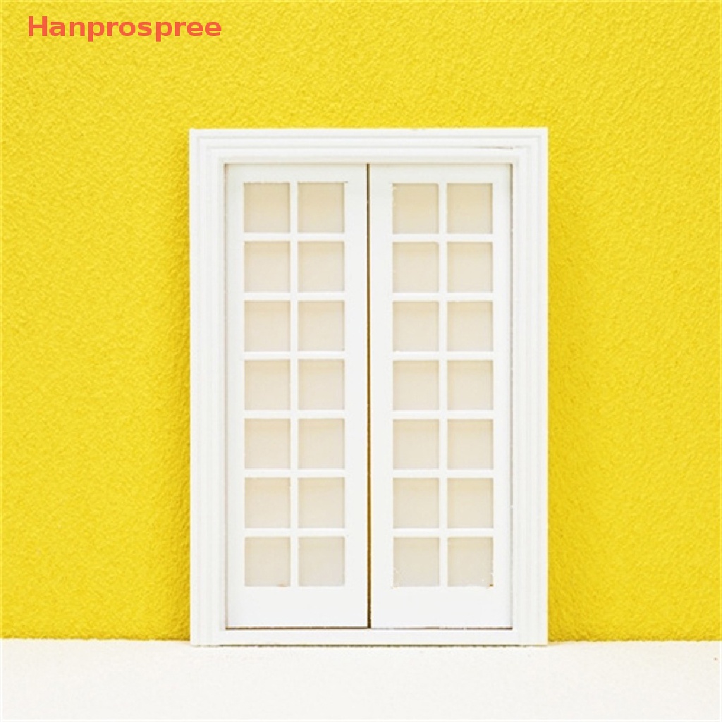 1 Set 28 Mô Hình Cửa Đôi 28 Cửa Màu Trắng DIY Trang Trí Nhà Búp Bê