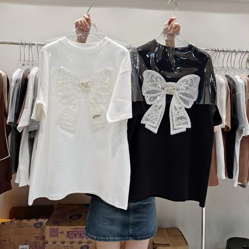 Áo Thun 100% Cotton Tay Ngắn Thời Trang Dành Cho Nữ