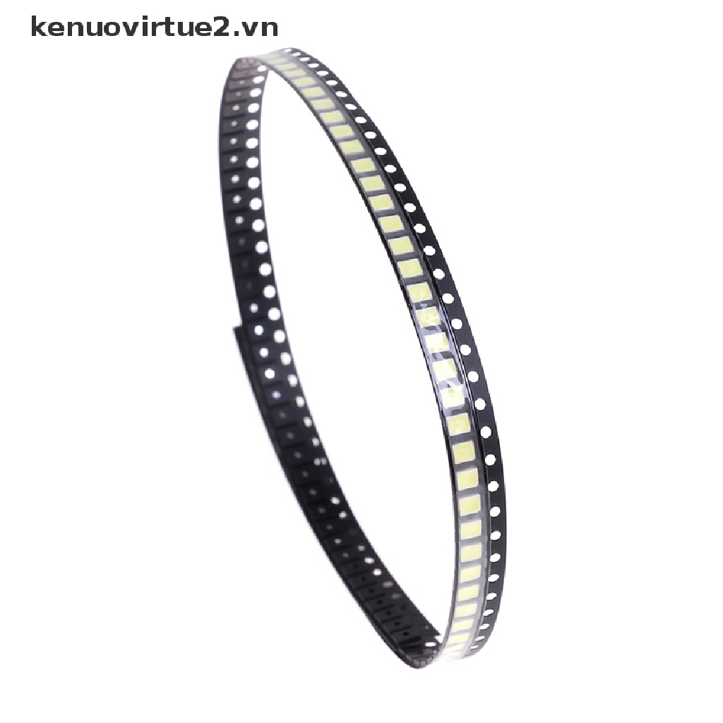 (May Mắn) 100 Hạt Đèn LED Trắng Lạnh 3030 SMD 1W 3V / 6V / 9V Cho Tivi LED Diode