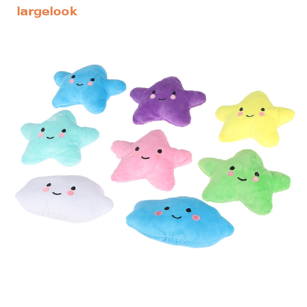 Đồ chơi nhồi bông Hình Ngôi Sao Đám Mây Mềm Mại Có Âm Thanh Vui Nhộn Cho Thú Cưng