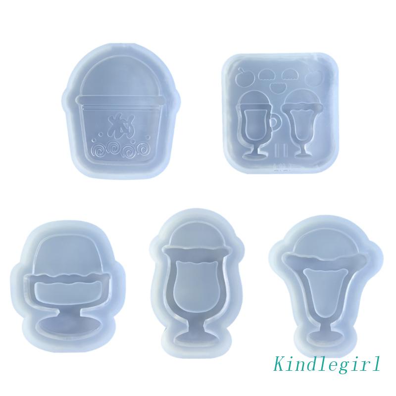 Khuôn Silicone Bóng Làm Móc Khóa / Đồ Tráng Miệng DIY