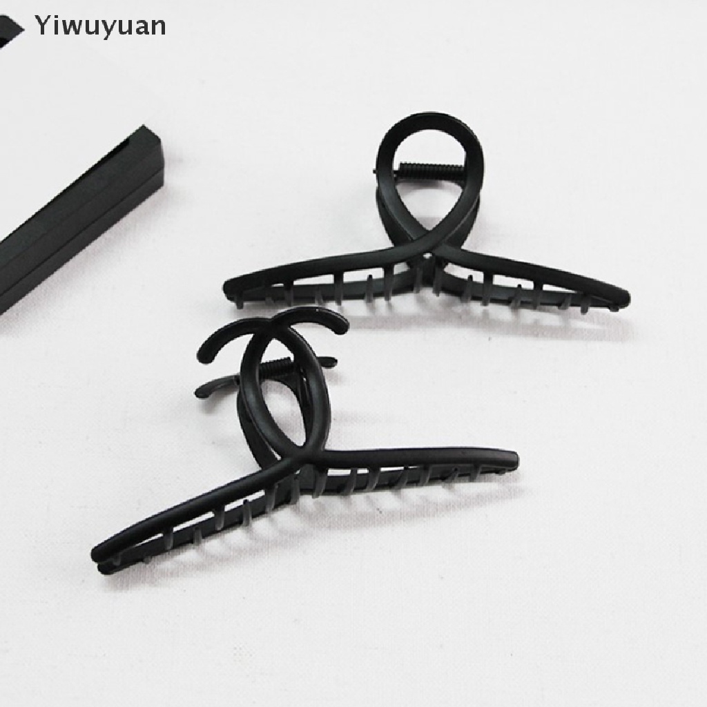 &lt; Yiwuyuan &gt; Kẹp Càng Cua Kim Loại Trang Sức Thanh Lịch Đơn Giản Cho Nữ