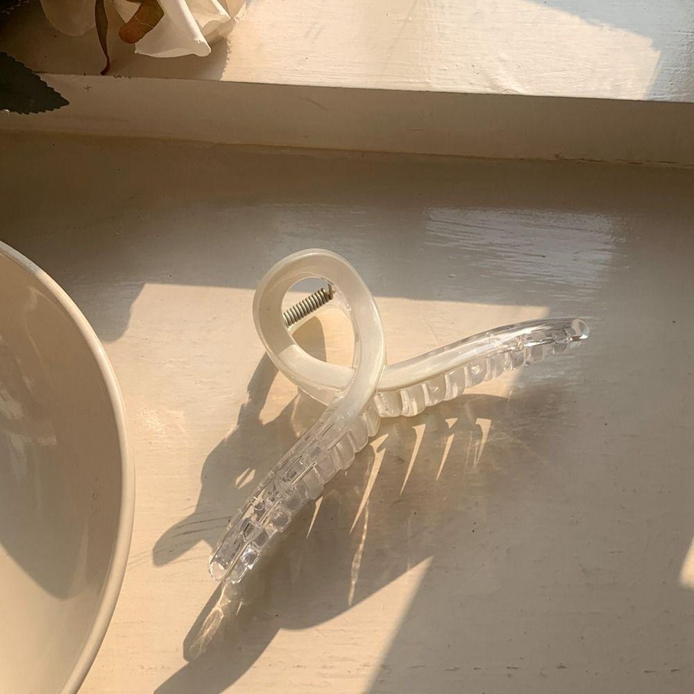 Kẹp Tóc Hình Học Màu Sắc Gradient Thiết Kế Đơn Giản Cho Nữ