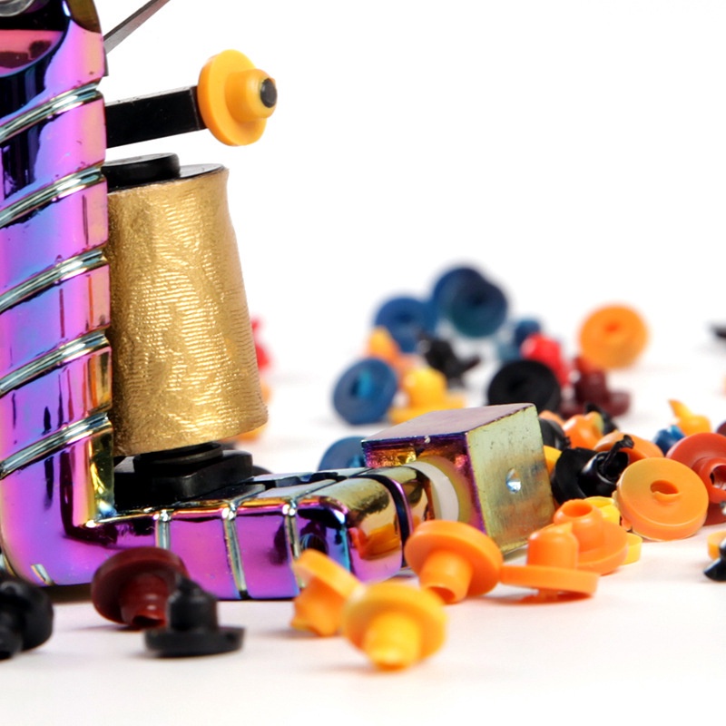 Set 50 Miếng Đệm Silicone Cho Máy Xăm Hình