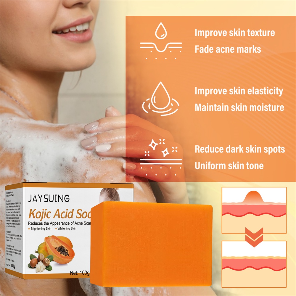 Xà Phòng Axit Kojic Làm Sáng Da Tay Làm Sạch Sâu