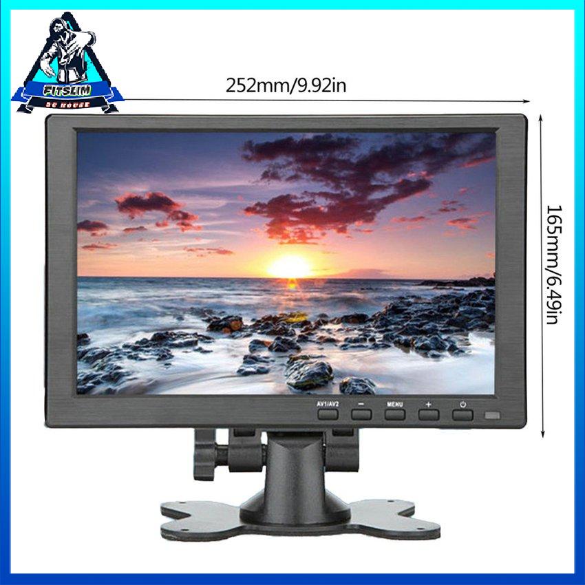 Màn hình độ nét cao LCD tương thích Hdmi 10 inch để giám sát Ing cho Xbox Switch máy tính công nghiệp