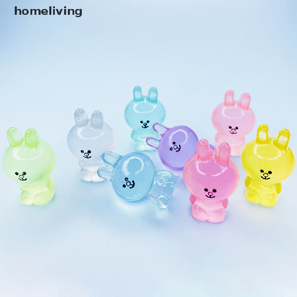 Thỏ Dạ Quang Dễ Thương Dùng Trang Trí Thủ Công DIY