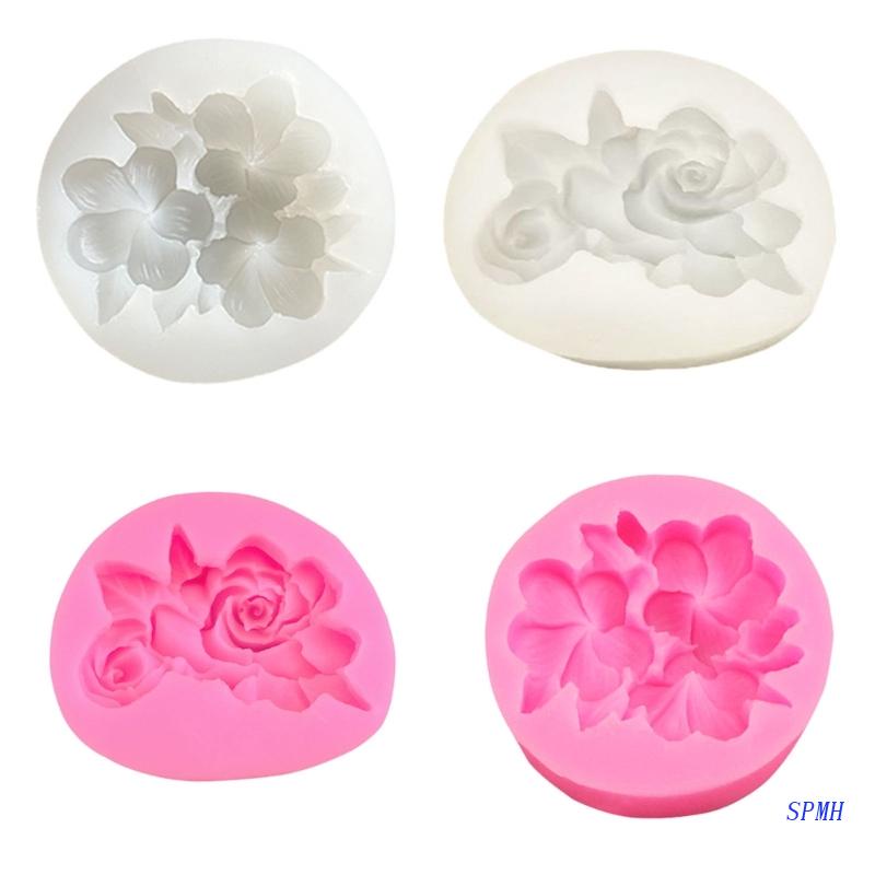 Khuôn Làm Bánh Hình Bông Hoa Bằng Nhựa Tiện Dụng