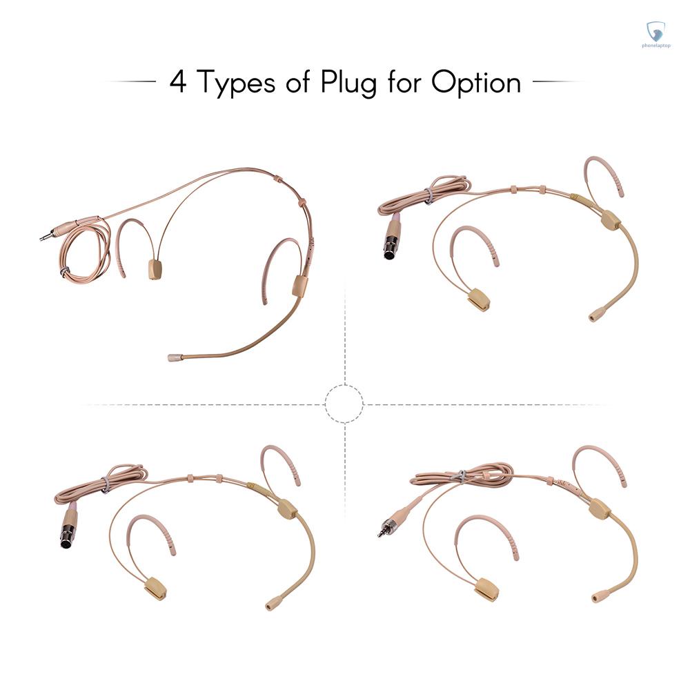 Mic Thu Âm Chất Lượng Cao Jack 3.5mm Tương Thích Với Bộ Phát Không Dây Sennheiser