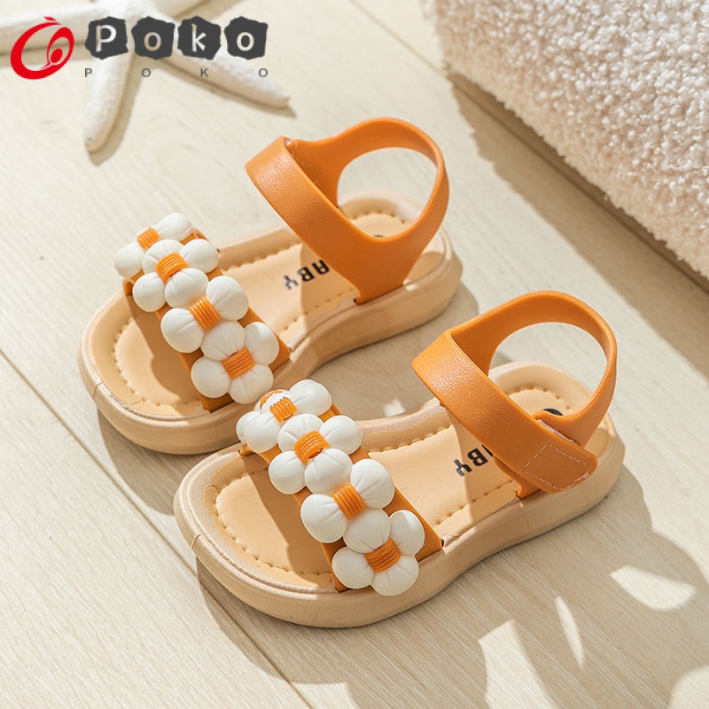 Giày Sandal Công Chúa Đế Mềm Thời Trang Mùa Hè Cho Bé Gái 1-3 Tuổi