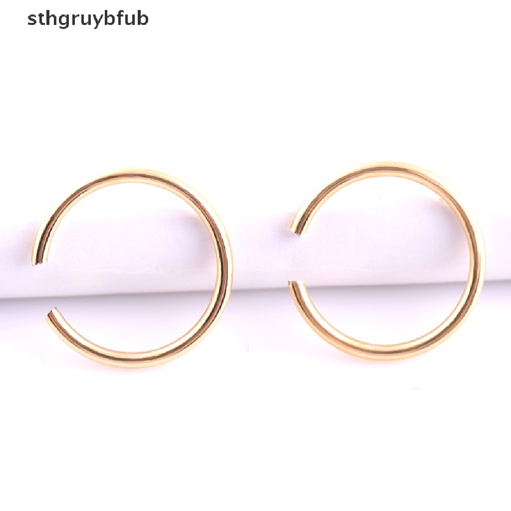 Set 9 Khuyên Mũi Bằng Thép Không Gỉ Cá Tính