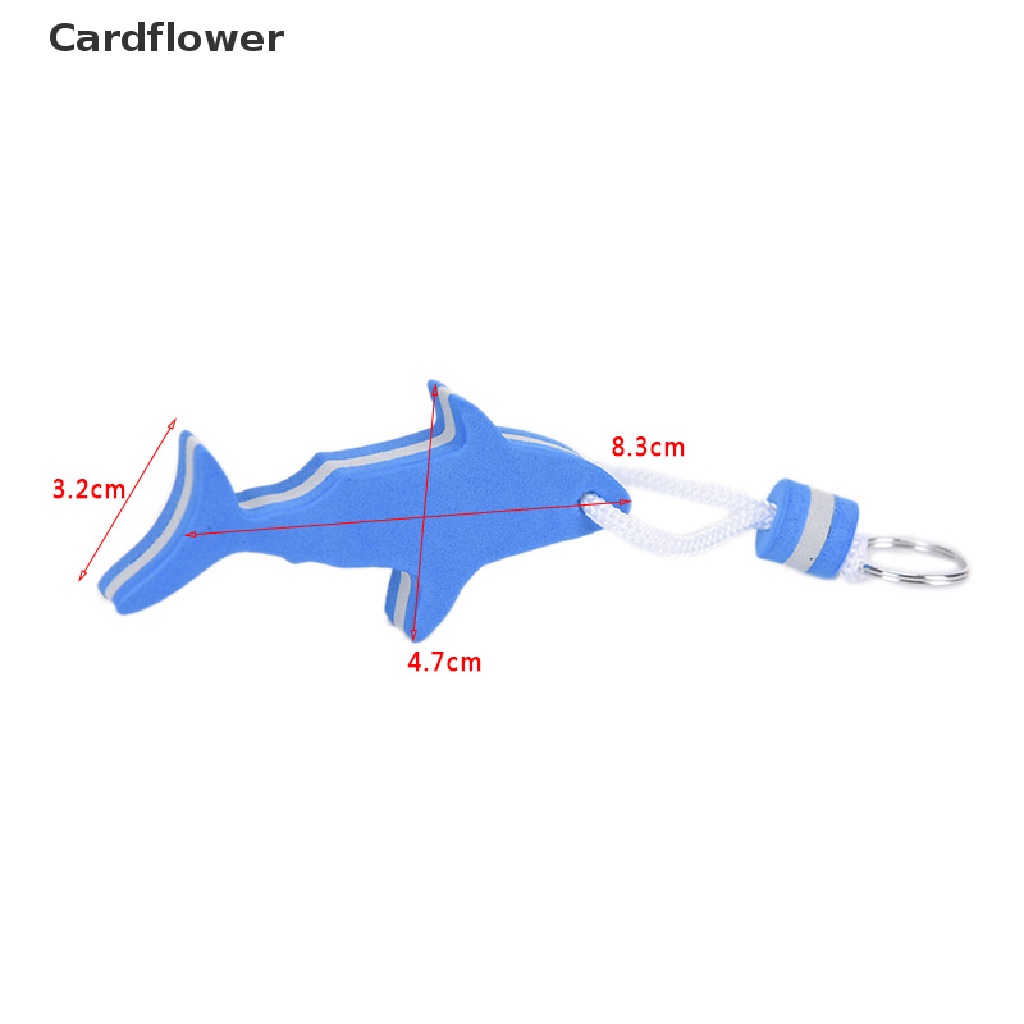 1 Móc Khóa Cá Mập EVA Floag Thể Thao Dưới Nước