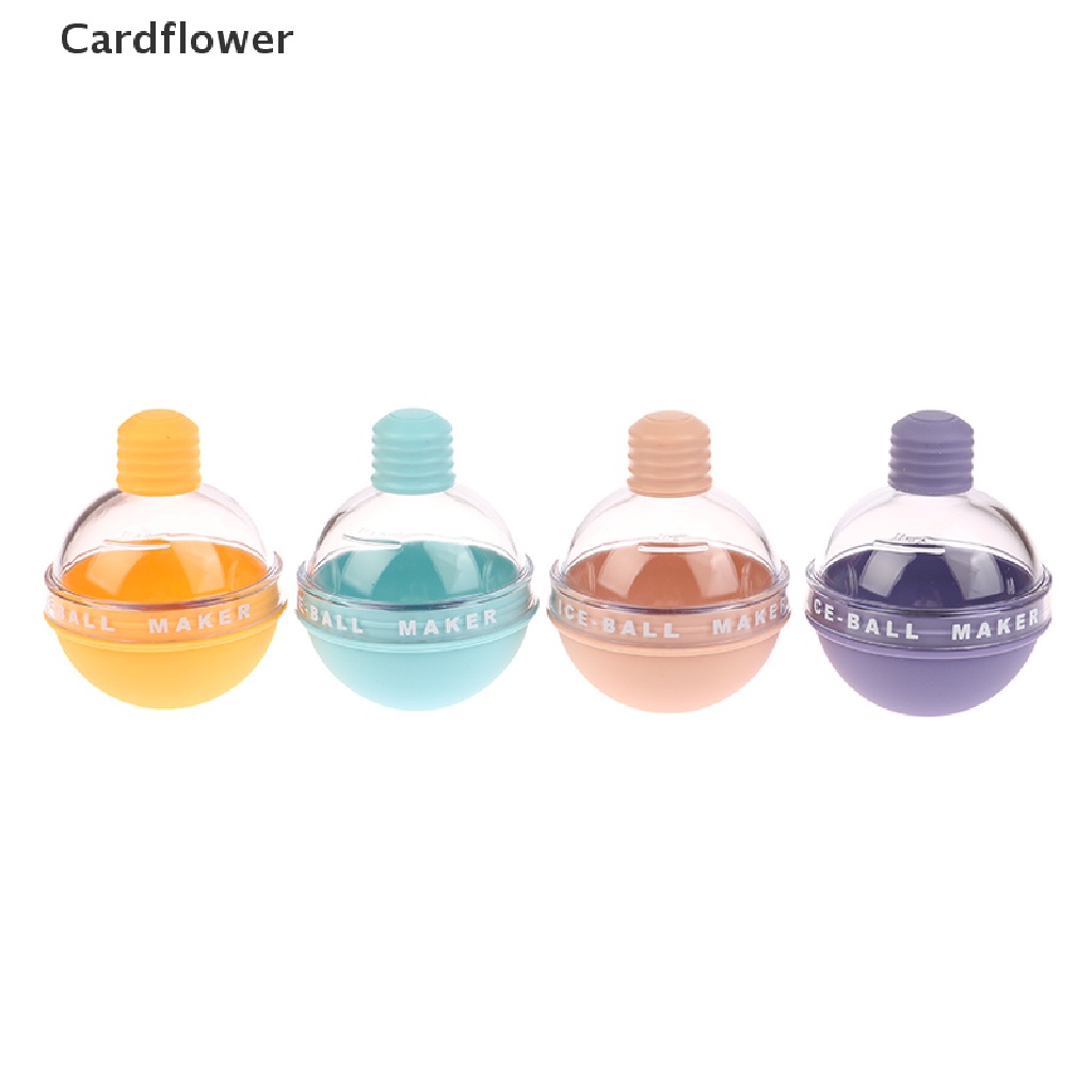 < Cardflower > Khuôn Silicone Cấp Thực Phẩm Khuôn Làm Đá Hình Tròn Làm Đá Viên Đa Ứng Dụng Cho Nhà Bếp