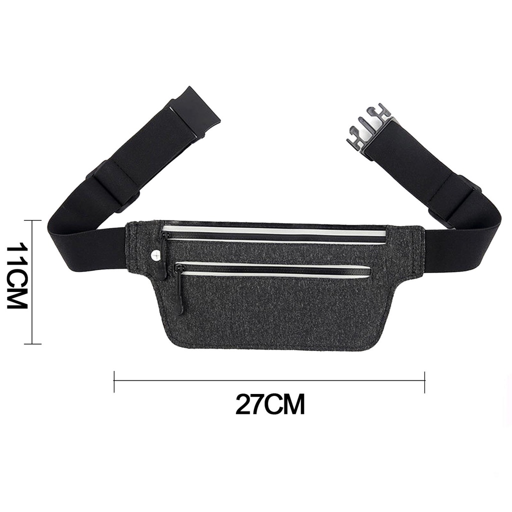 Túi Đeo Thắt Lưng Phản Quang Có Thể Điều Chỉnh Kích Thước Cho Nam Và Nữ