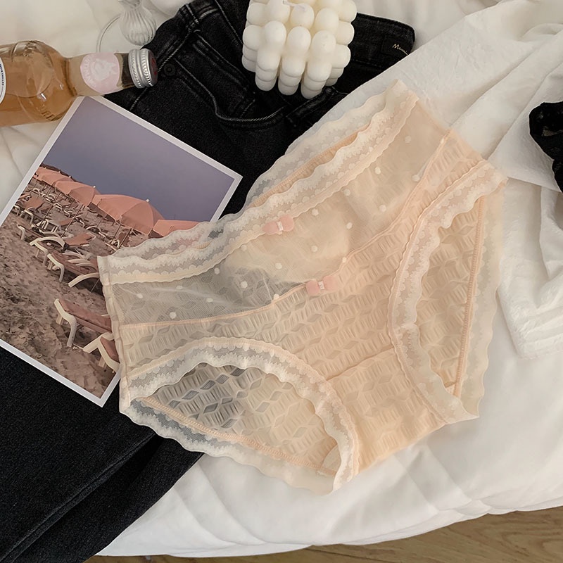 Quần Lót Ren Lưới Mỏng Thoải Mái Gợi Cảm Cho Nữ