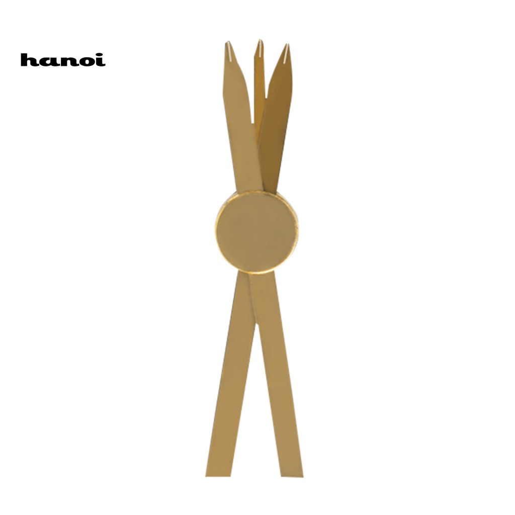 Thước Đo Định Vị Lông Mày Bằng Kim Loại Bền Đơn Giản Tiện Lợi Dành Cho Người Mới Bắt Đầu