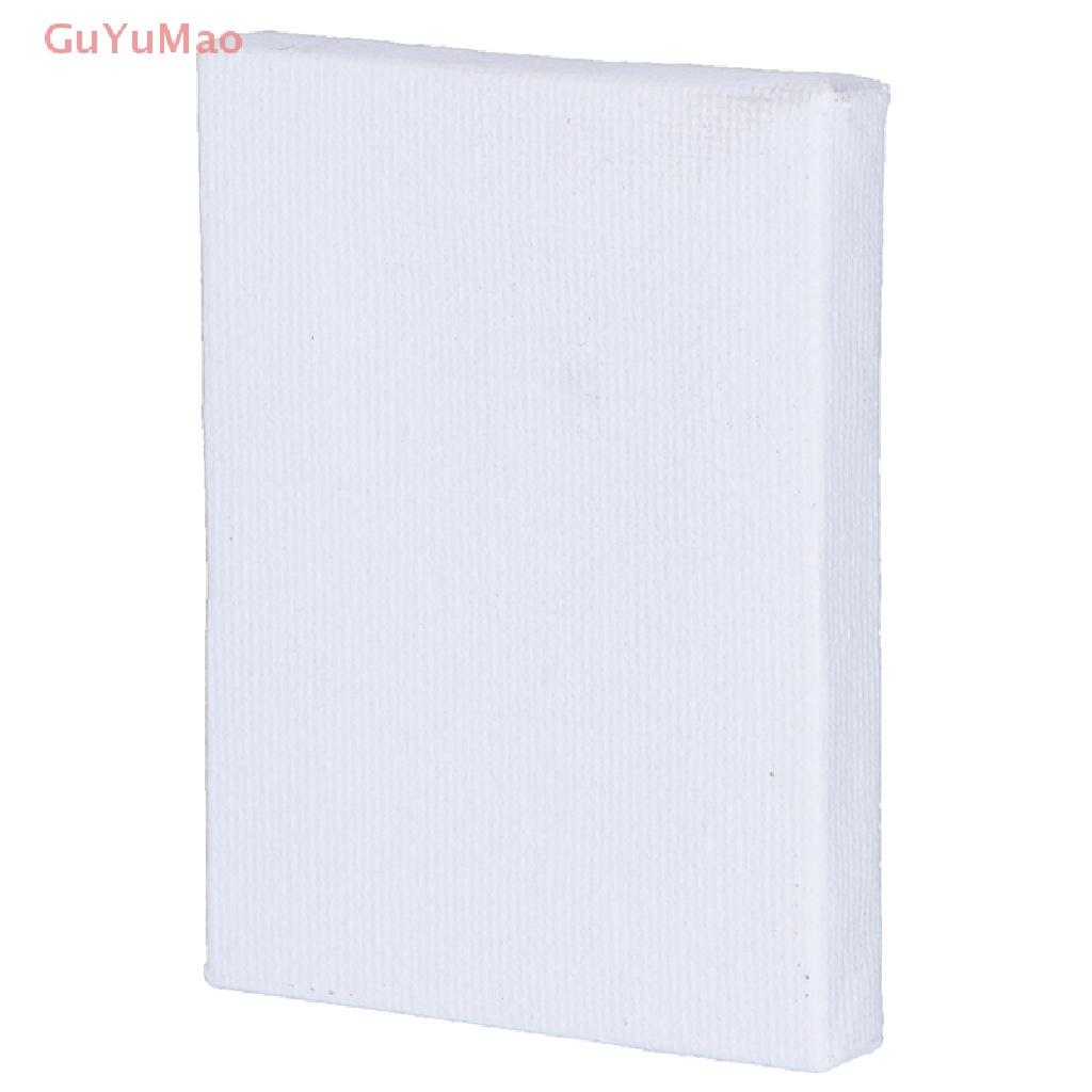 [cxGUYU] Bảng Vẽ Tranh Sơn Dầu Nghệ Thuật Mini Vải Canvas Kéo Căng Màu Trắng Trơn