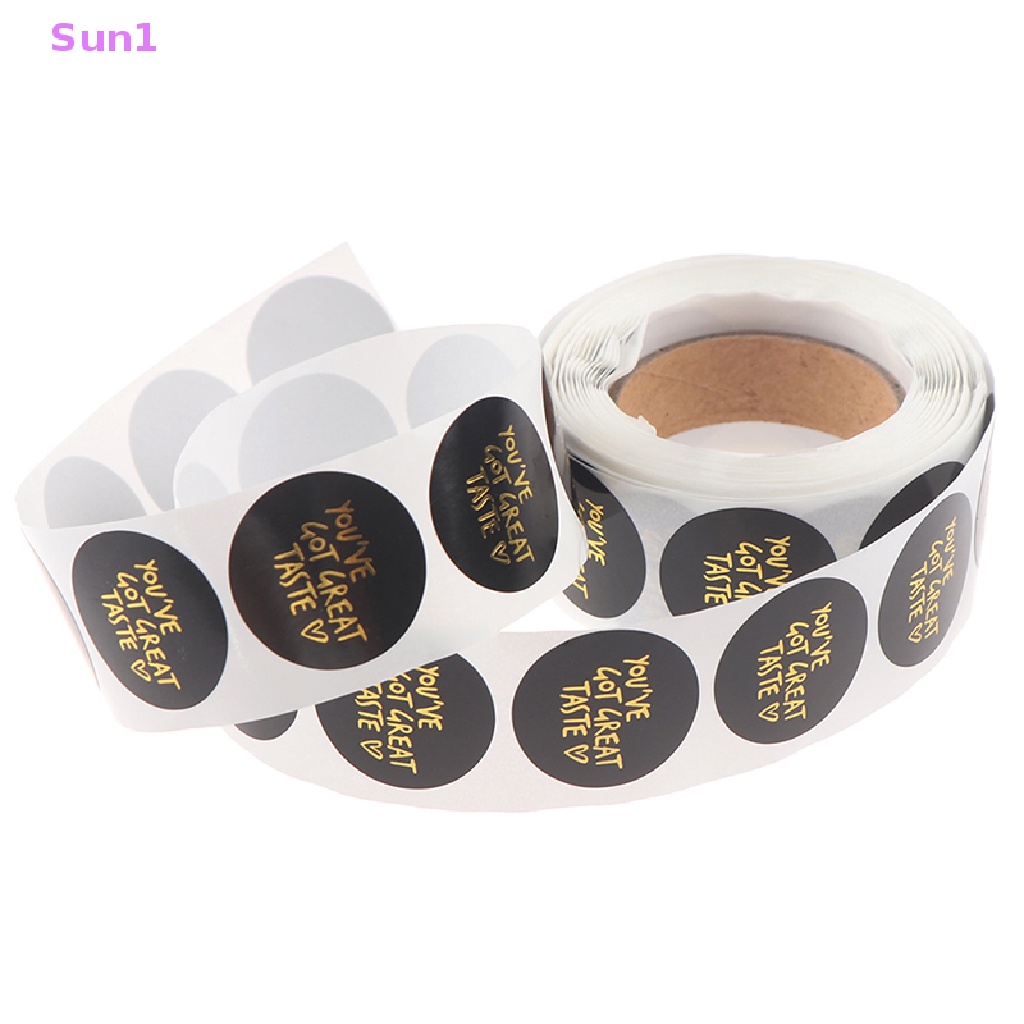 Sun1 > 500 Miếng Dán Họa Tiết Thank You Dễ Thương Trang Trí Sổ Tay / Quà Tặng