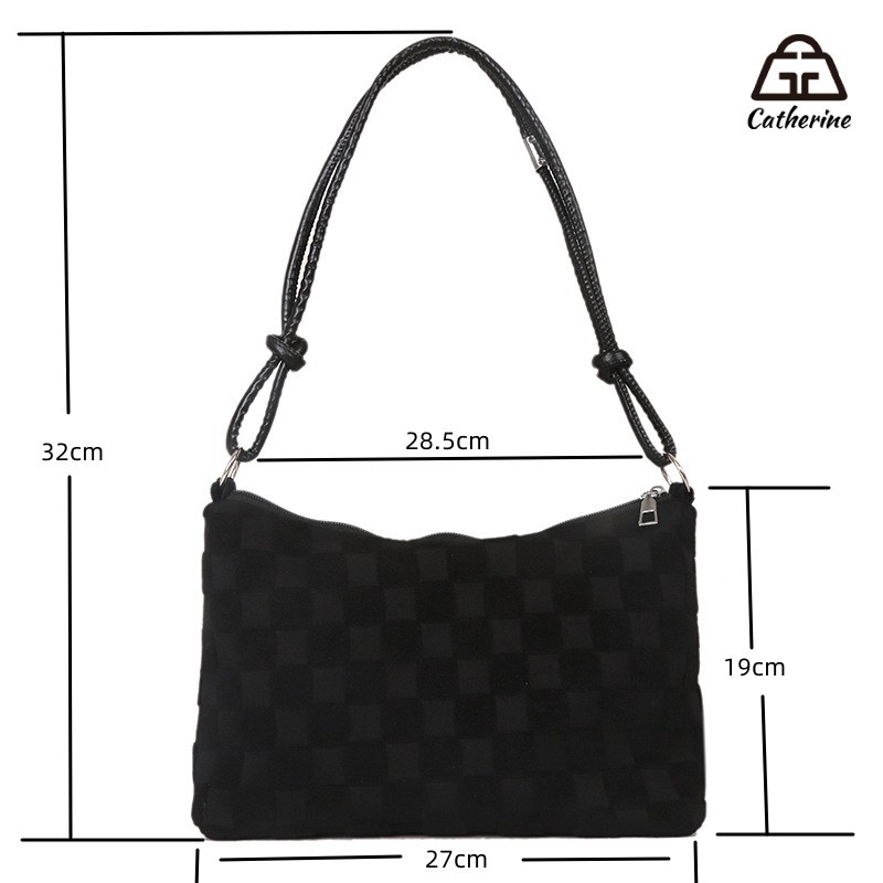 MISCHA Túi vải Cỡ Lớn Thêu Họa Tiết Thời Trang Cho Nữ