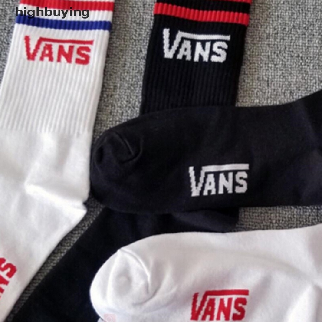 Vớ Cotton Mềm Mại In Chữ Phong Cách Thể Thao Cho Cặp Đôi