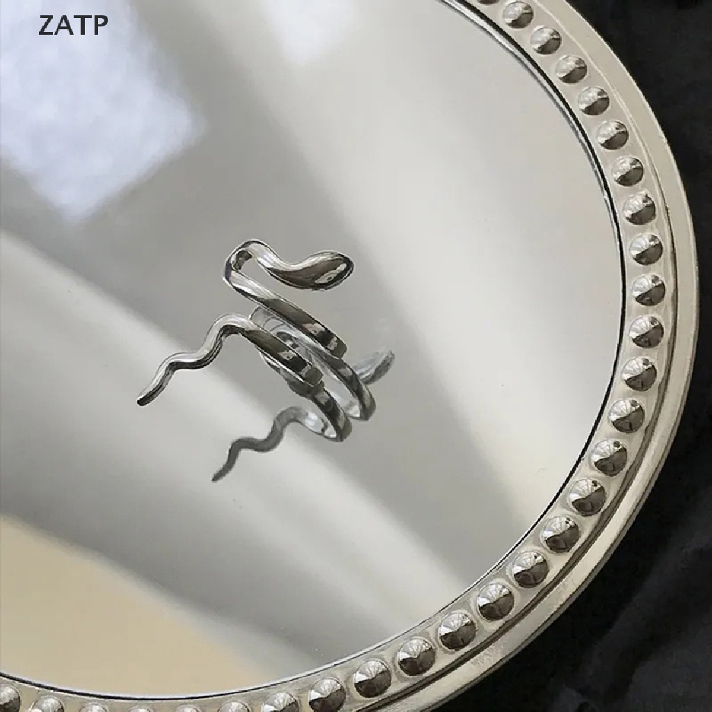 Khuyên Kẹp Vành Tai Giả Da Rắn Không Cần Bấm Lỗ Phong Cách Punk Cho Nam Và Nữ