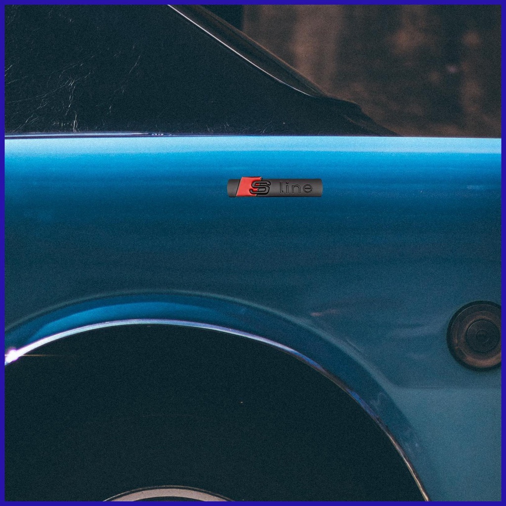 Logo Dán Trang Trí Xe Hơi Sline Q5 Q7 A3 A5 A4L A6L A8L Đẹp Mắt