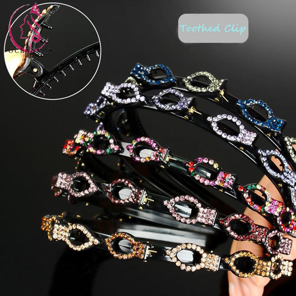 Cài Tóc Bện Hai Lớp Thời Trang Cho Nữ