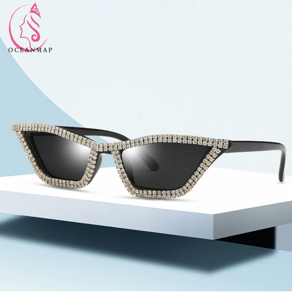 Kính Mát Hình Mắt Mèo Chống Tia UV Chống Bức Xạ Phong Cách Hàn Quốc Cho Nam Và Nữ