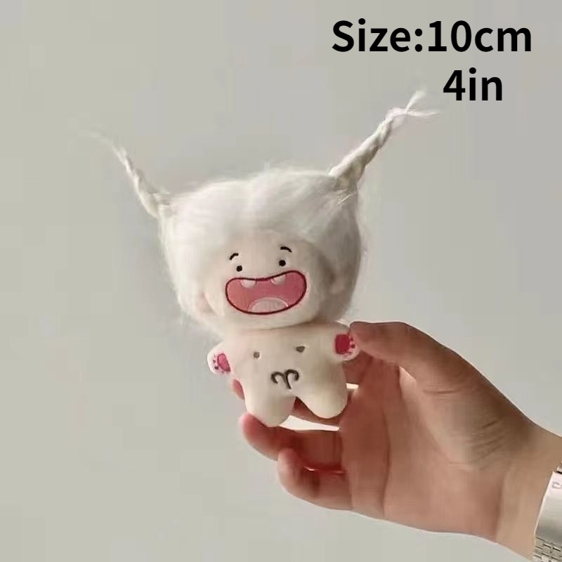 Búp Bê Nhồi Bông Cotton 10cm Hình Cung Hoàng Đạo Tóc Chiên Dễ Thương Vui Nhộn Làm Quà Tặng Sinh Nhật