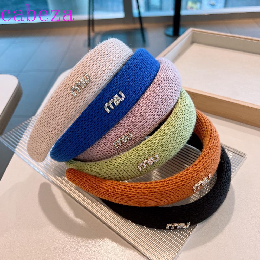 Băng Đô Dệt Kim Màu Trơn Thời Trang Thu Đông Dành Cho Nữ