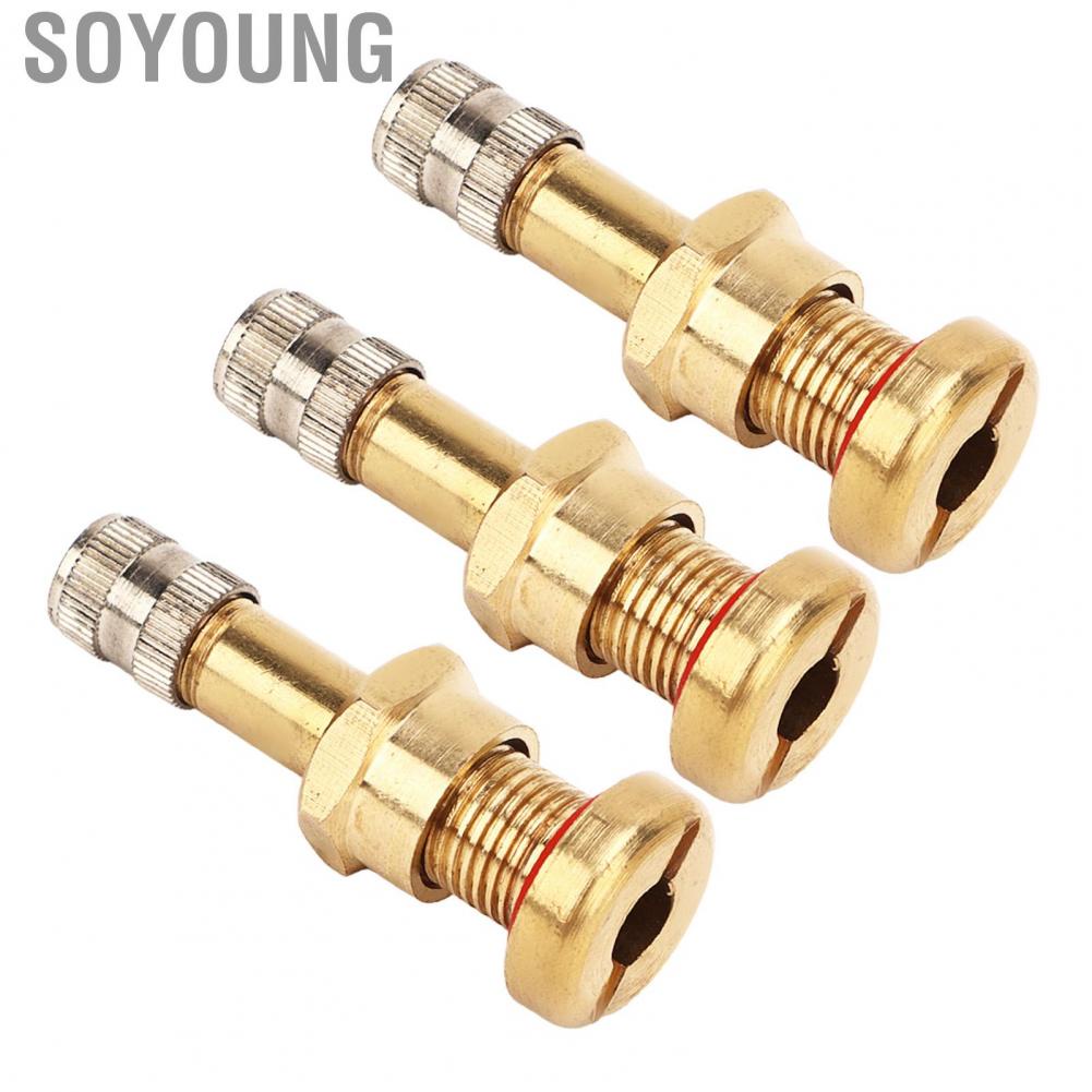 Soyoung Wheel Valve Stem  Stable Performance 20Pcs Truck Tubeless Tyre for 9.7mm Hole Van