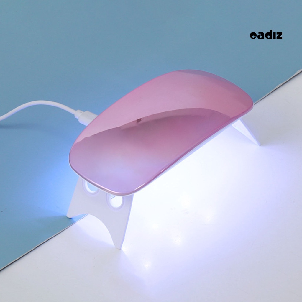 1 Bộ Đèn Hong Khô Sơn Móng Tay Một Nút Gấp Được Nguồn USB Kép Mini Nhanh Khô