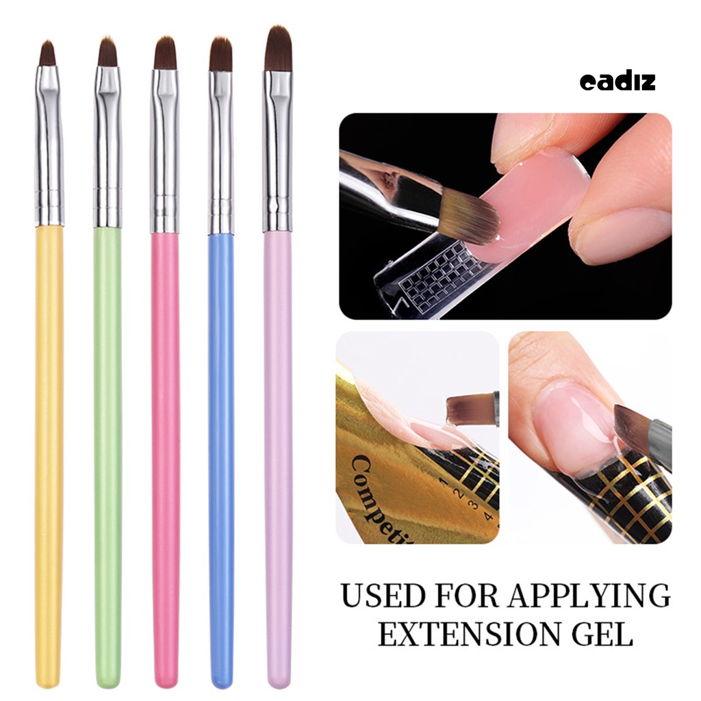 Cọ Vẽ Móng Tay Nghệ Thuật Bằng Sợi Nylon Siêu Nhẹ Có Thể Tái Sử Dụng