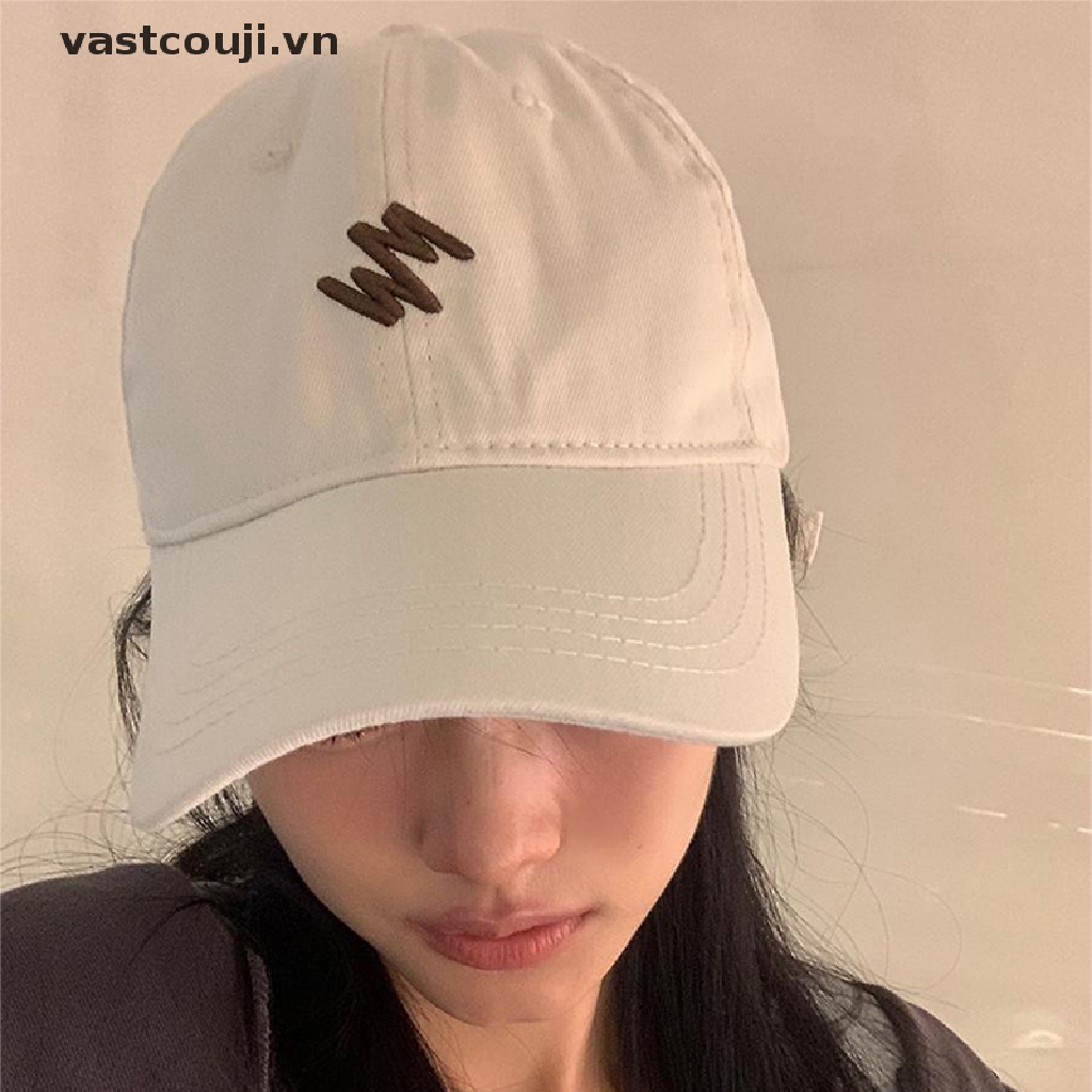 Mũ Lưỡi Trai Vải Cotton Mỏng Thêu Chữ VASTJI Dễ Điều Chỉnh Thời Trang Mùa Xuân Cho Nam Và Nữ