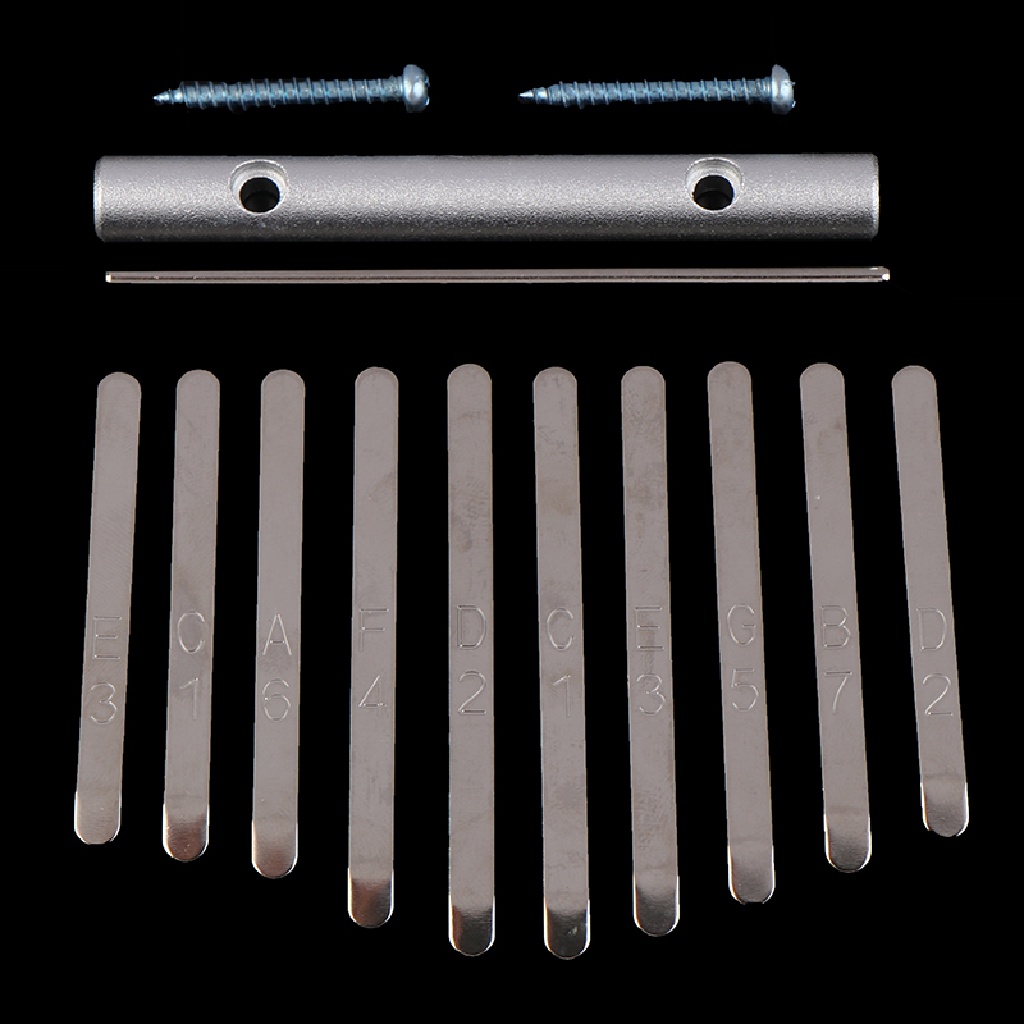 Cầu Đàn Kalimba 10 Phím Bằng Thép Thay Thế DIY