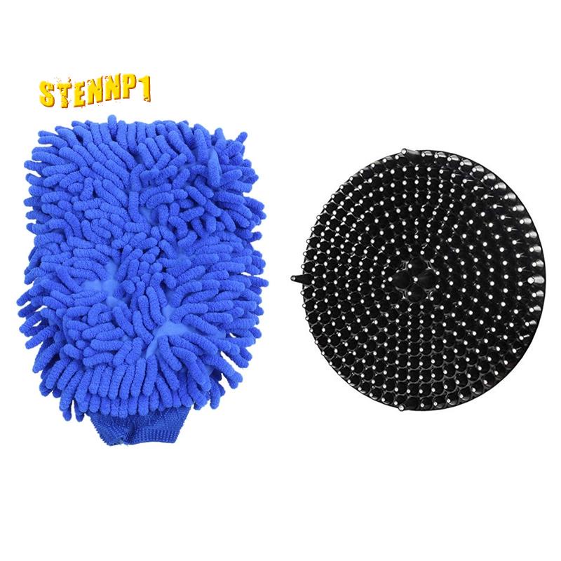 Set 2 Găng Tay Rửa Xe Hơi 23.5cm Siêu Thấm Hút Tiện Dụng