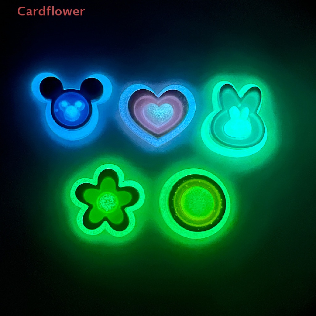 Bộ 5 Phụ Kiện Kẹp Tóc Hình Thỏ Phát Sáng Độc Đáo Mới