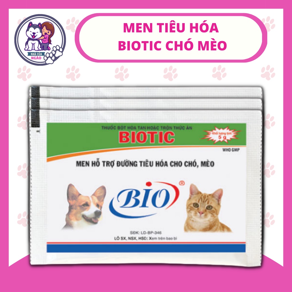 Men tiêu hoá Biotic cho thú cưng