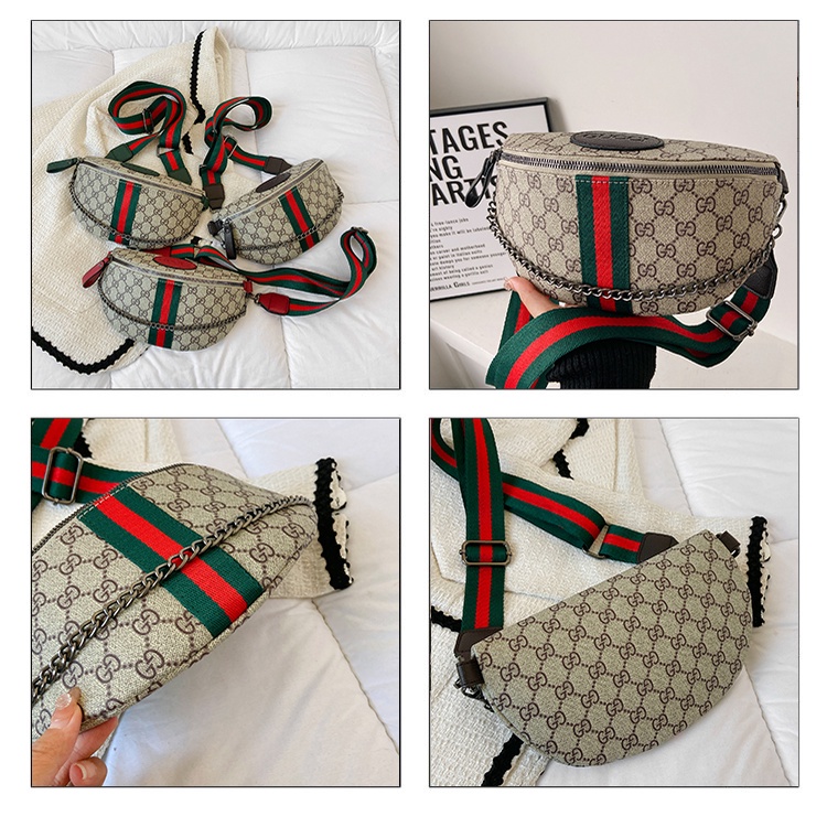 Men's and Women's Sling Bag Casual Elegant Classic Retro One-Shoulder Side Packet Shoulder Crossbody Bag