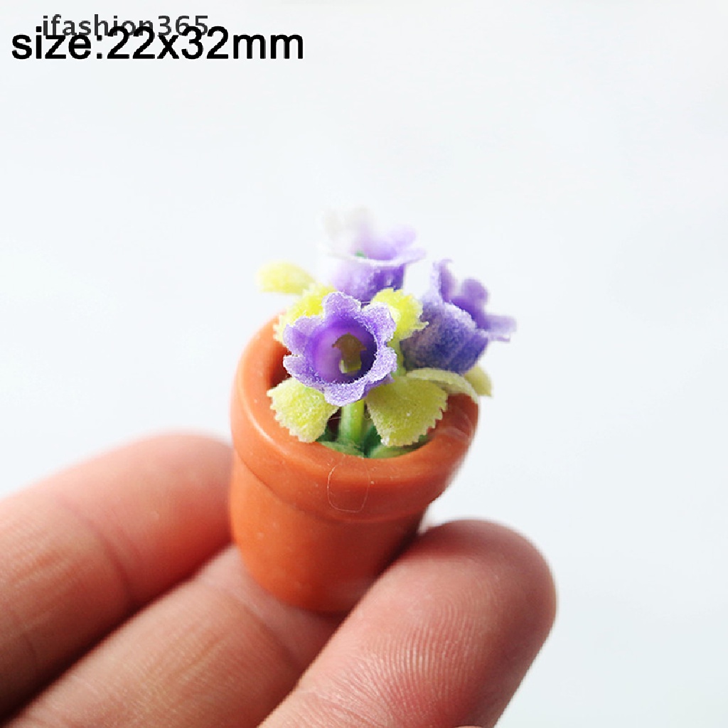 Bộ 4 Món Đồ Chơi Búp Bê 1: 12 1: 12 Trang Trí Sân Vườn ifashion365