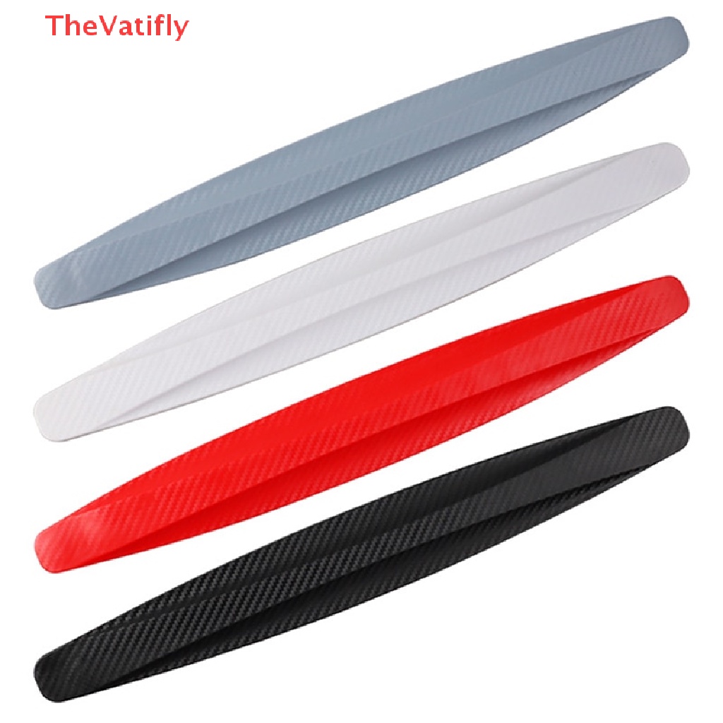 Bộ 2 Dải Dán Bảo Vệ Cản Trước Và Sau Bằng Sợi Carbon Chống Va Chạm Cho Xe Hơi