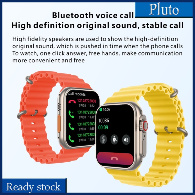 Đồng Hồ Thông Minh Mx8 Bluetooth 5.0 Màn Hình Lớn 2.02-inch Chống Thấm Nước