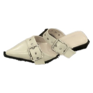 Dép Sandal Bít Mũi Đế Thấp Thời Trang Cho Nữ
