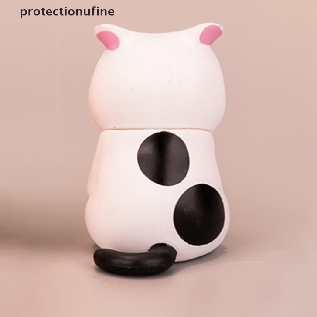1 Mô Hình Chú Mèo May Mắn Hoạt Hình Bằng Nhựa Resin DIY PR3VN