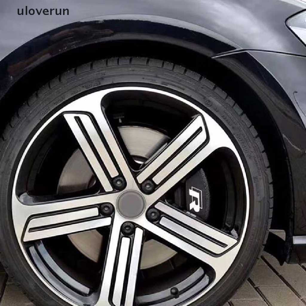 Uloverun Set 4 Đề Can Dán Trang Trí Phanh Xe GOLF R Chất Lượng Cao