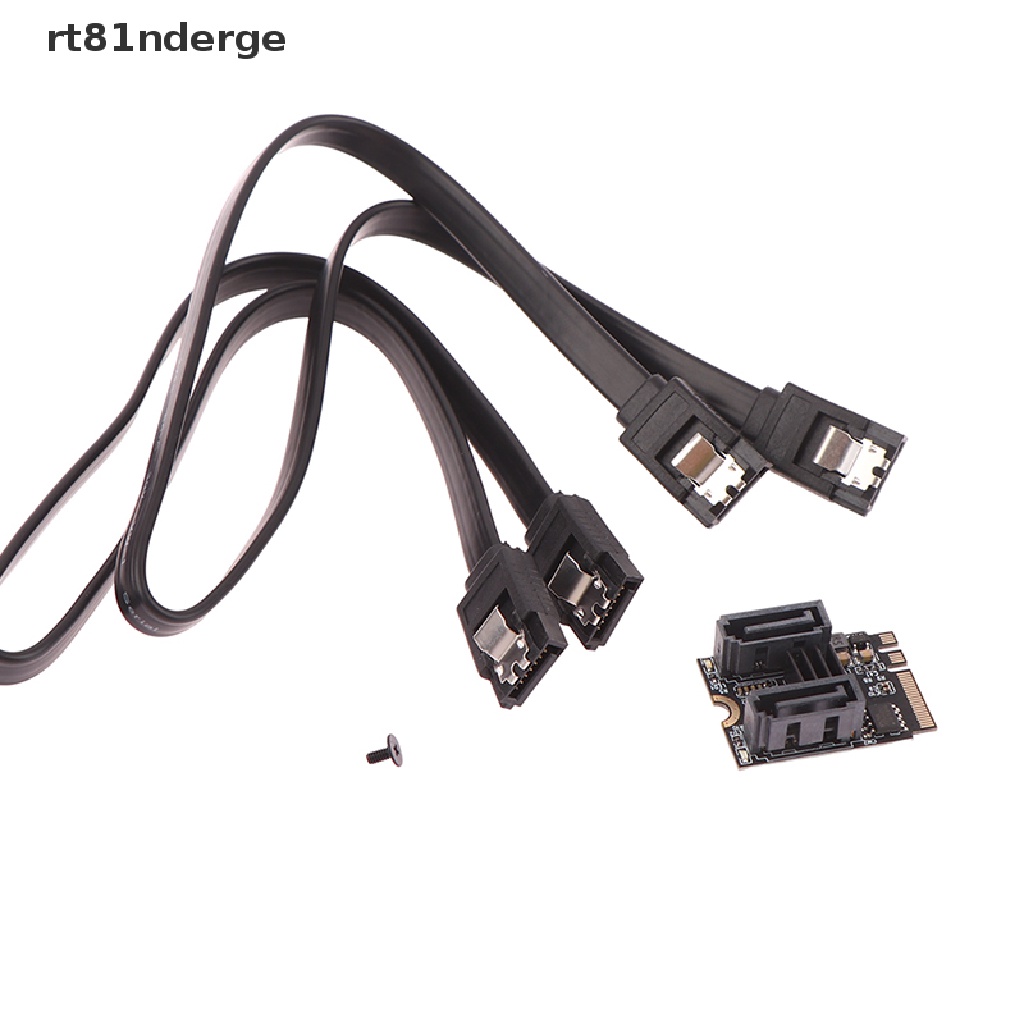 1 Bộ Card Mở Rộng M2 Sang SATA 3.0 Kèm Cáp Chìa Khóa A + E WIFI